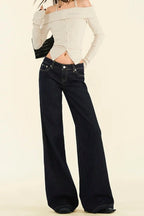 Vintage Streetwear Loose Fit Jeans image 1