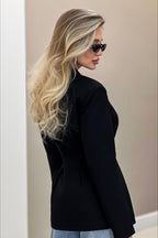 Belted Slim Fit Blazer image 4