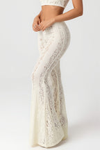 Elegant Lace Texture Long Pants image 3