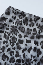 Casual Mesh Leopard Print Skirt image 9