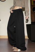 Hip Hop Letter Graphic Baggy Sweat Pants image 3