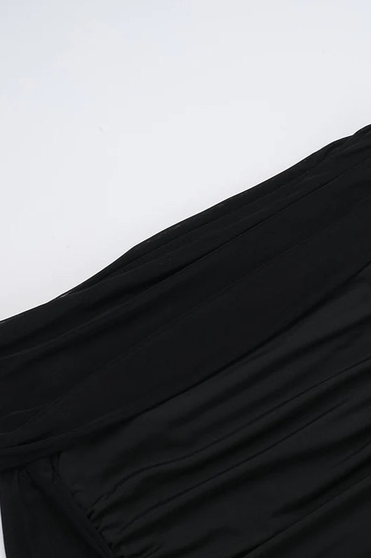 Fall New Slim-Fit Pleated Off-Shoulder Party Dress image 13