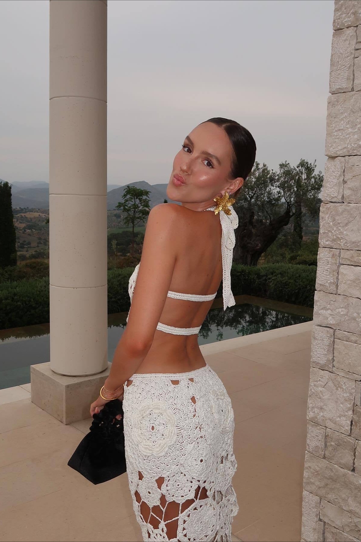 Halter Neck Slim Backless Boho Dress image 2