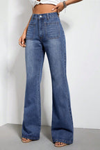 High Rise Straight Cut Jean image 3