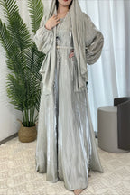 Shimmer Tulle Inner Skirt Outer Skirt Headscarf Three Piece Prom Dress image 12