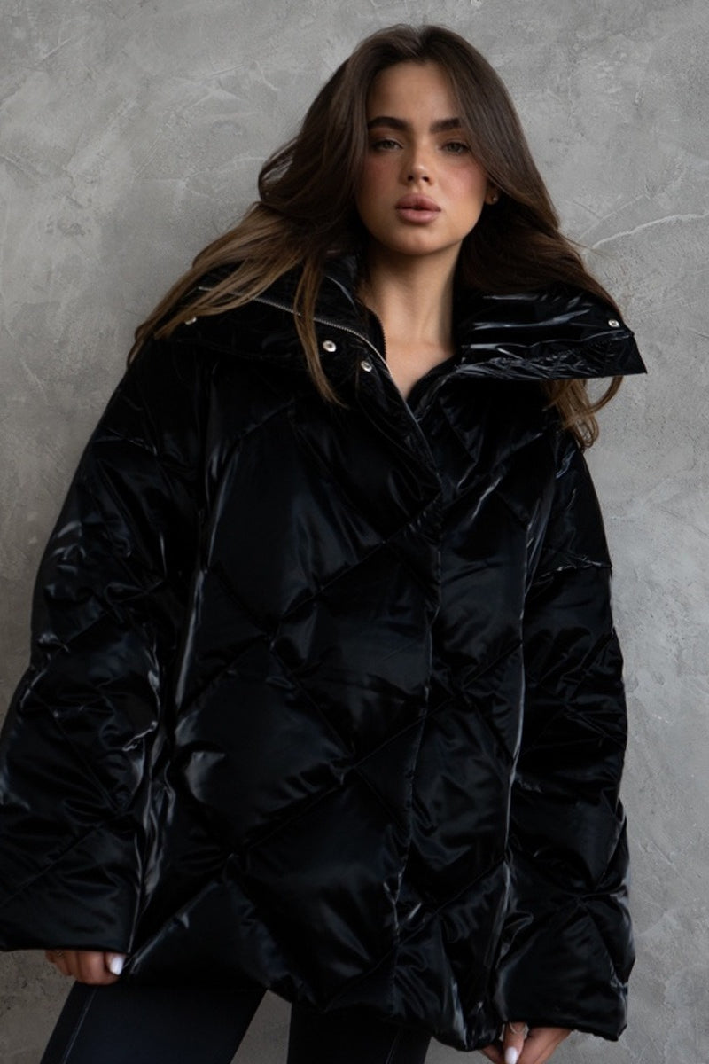 Loose Fit Quilted Cotton Jacket image 18