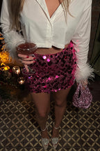 Chic Sparkle Sequin Mini Skirt image 5