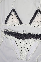 Sweet Polka Dot Ruffle Bikini Set image 4