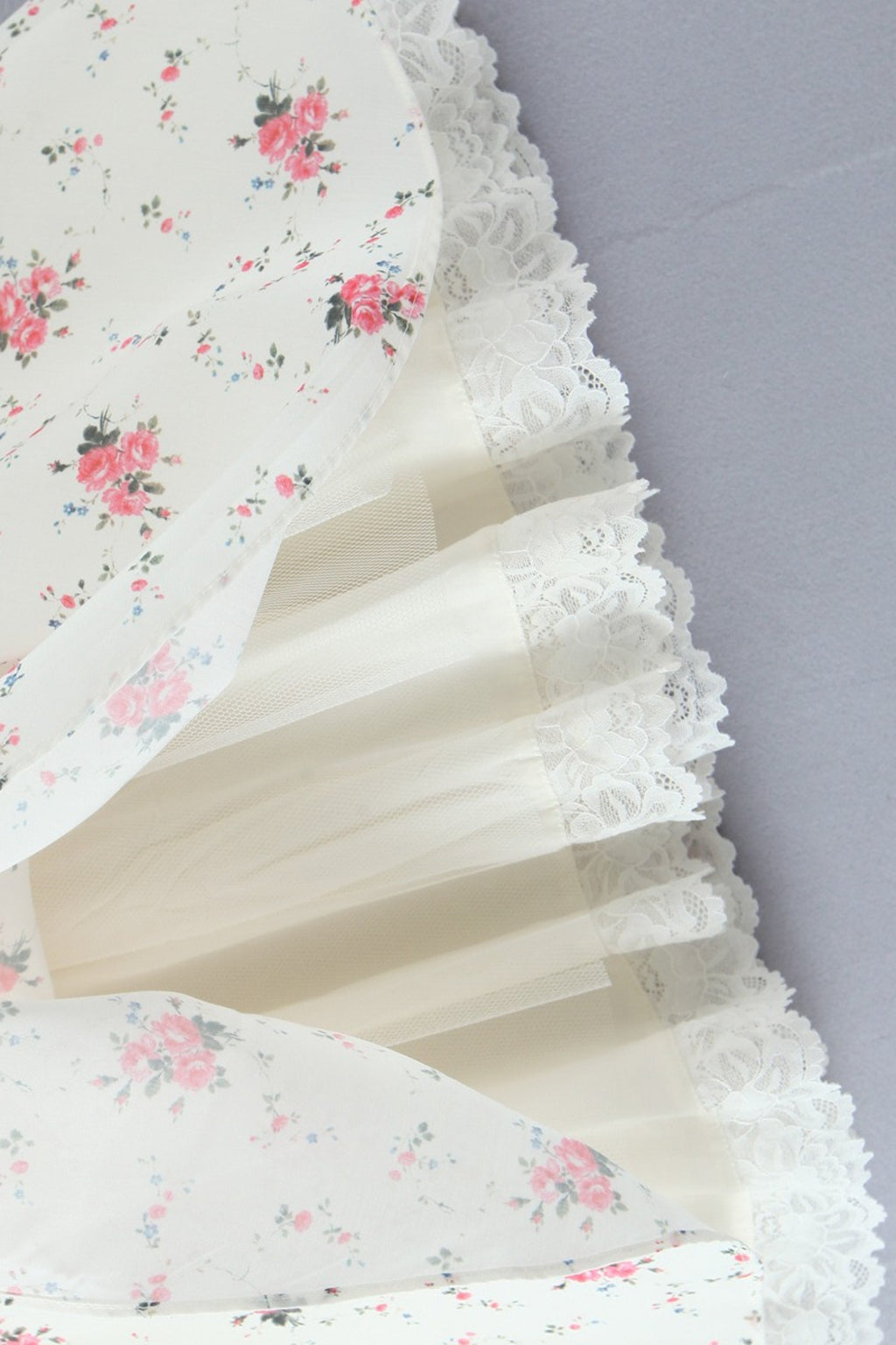 Sweet Floral Bow Off Shoulder Mini Dress image 7