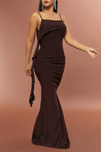 Cami Sleeveless Sequin Embroidered Backless Party Dress image 5