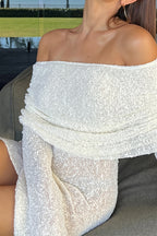Chic White Bodycon Mini Dress With Tie Waist image 3