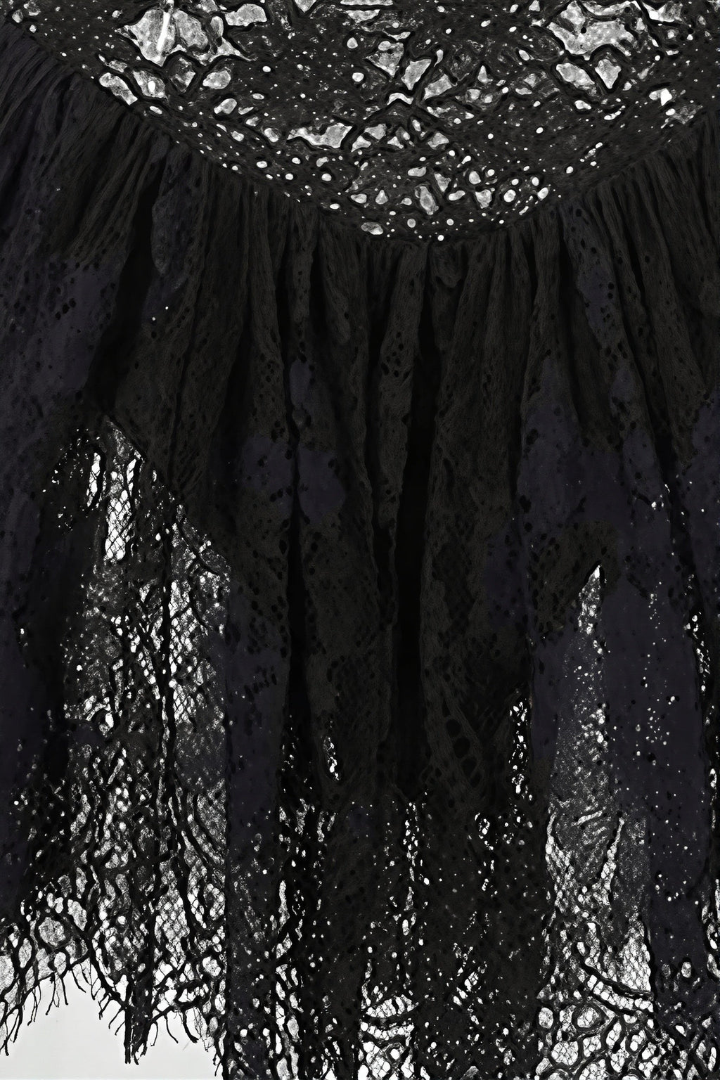 Eyelash Lace Spaghetti Strap Mini Dress image 6
