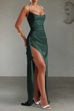 Long Slip Elegant Party Dress image 10