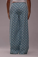 Polka Dot Loose Mid Rise Jeans image 6