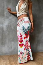 Digital Print High Waist Bodycon Skirt image 3