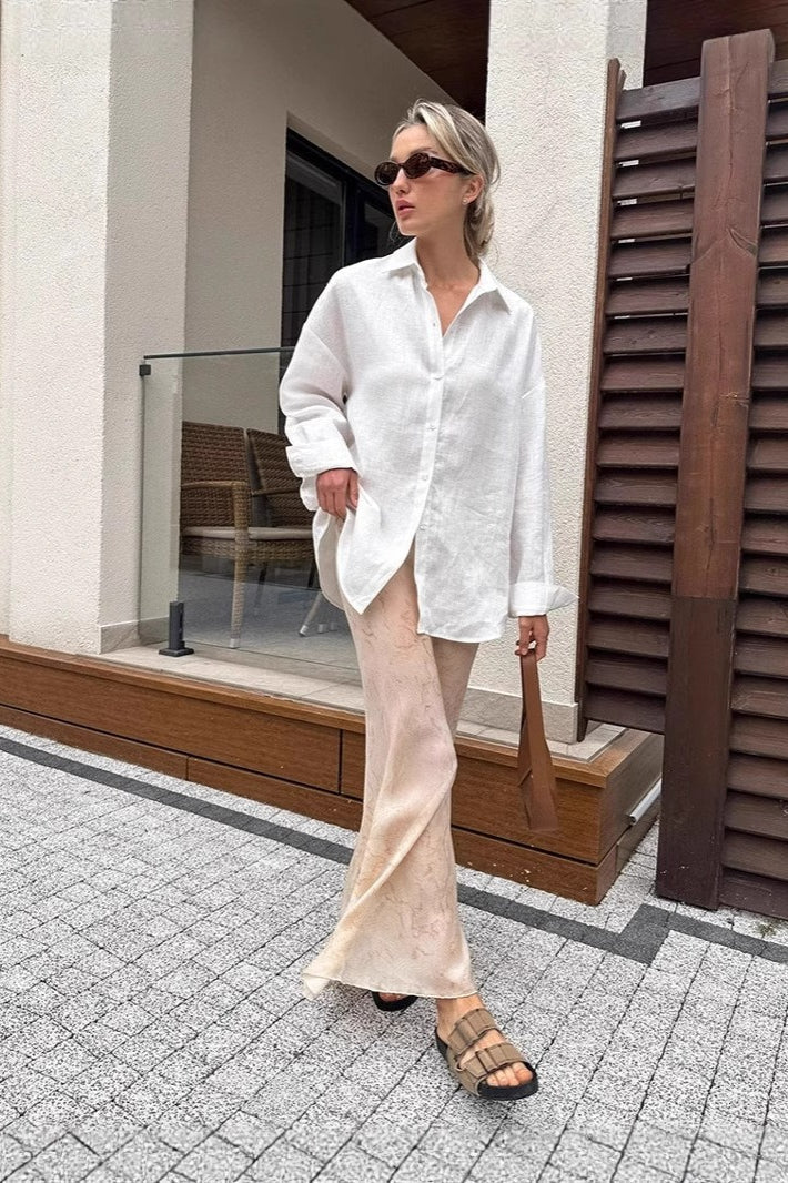 Casual Long Sleeve Shirt Blouse image 6