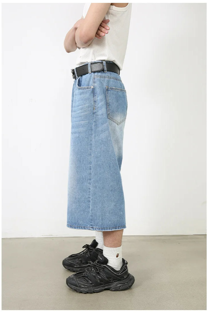 Vintage Y2K Loose Cropped Jeans image 16