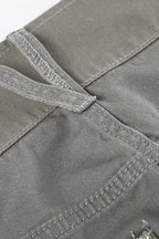 Vintage Gray Loose-Fit Cargo Pant image 4