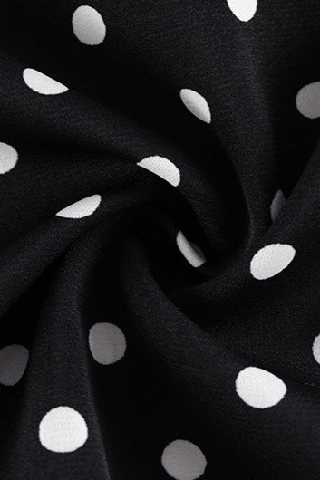 Polka Dot Vintage Print Maxi Dress image 4