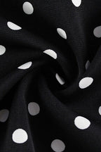 Polka Dot Vintage Print Maxi Dress image 4