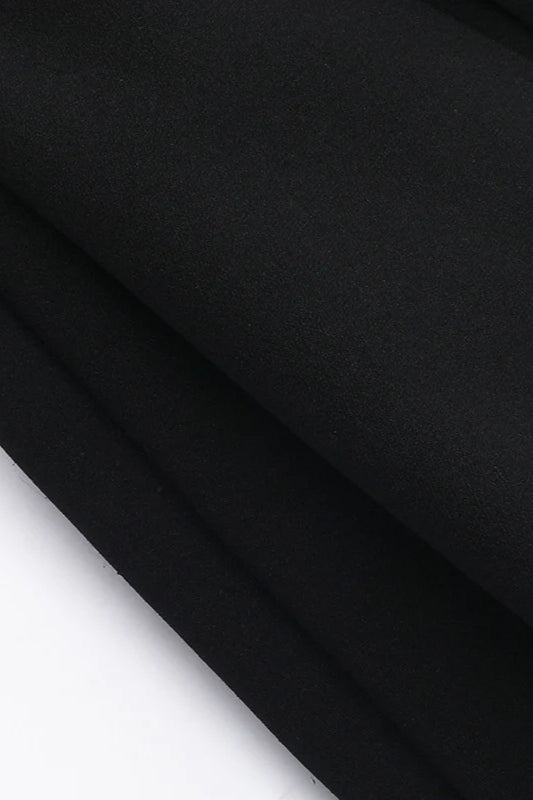 Pearl Trim Square Neck Party Dress image 6