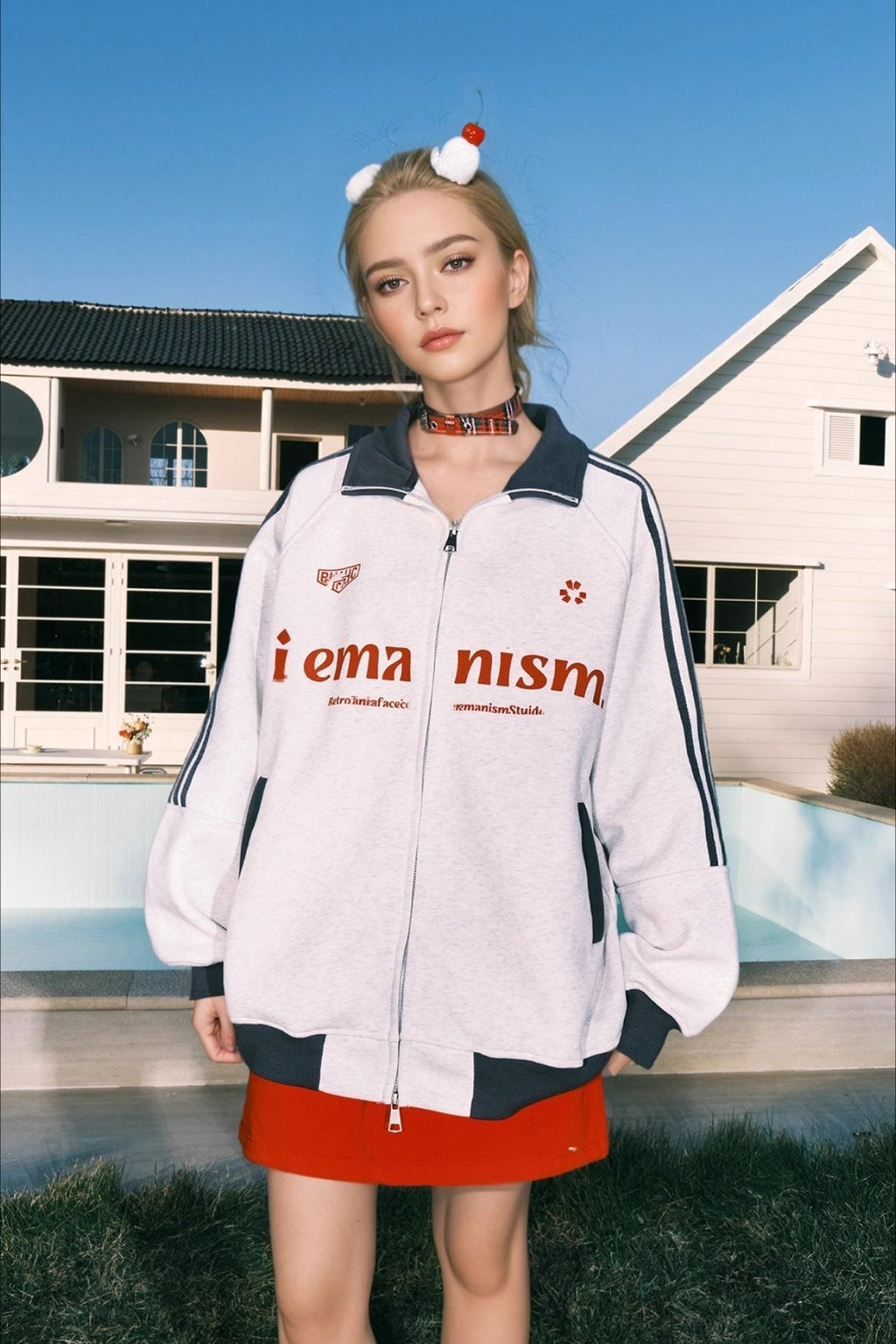 Heavyweight Cotton Zip Up Hoodie image 1