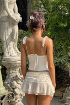 Cropped Waist Cinch Everyday Cami Top image 5