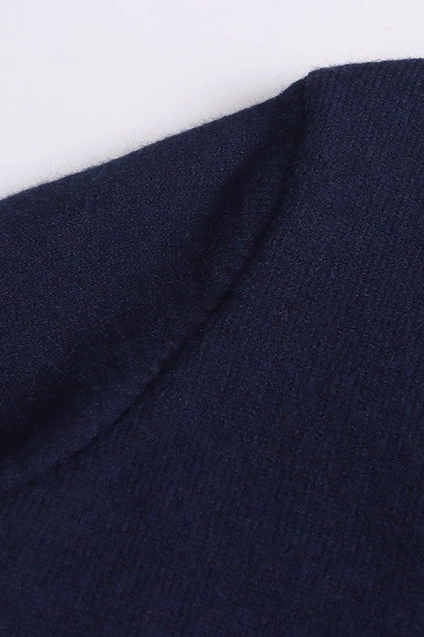 Contrast Panel Layering Cardigan image 23