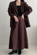 Linen Relaxed Fit Blazer image 2