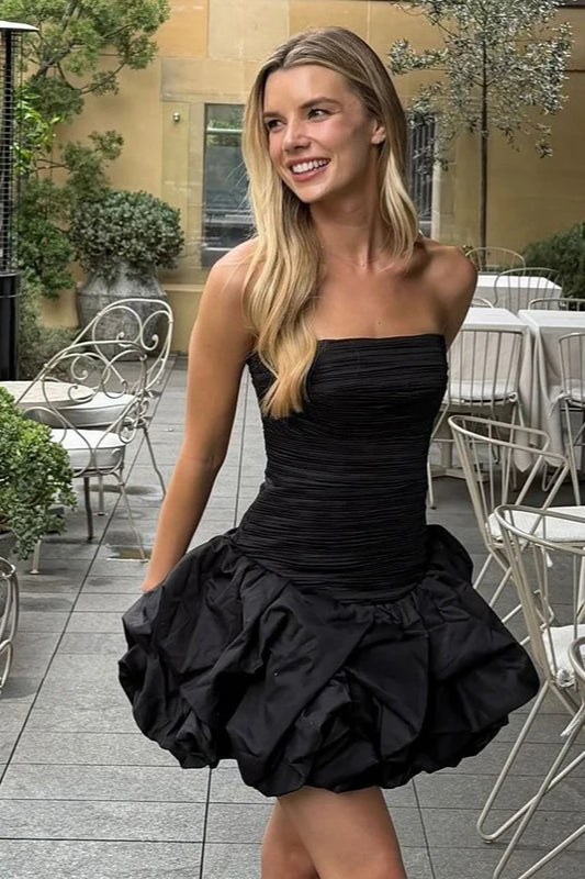 Spring Elegant Ruched Corset Dress with Layered Skirt Party Dress image 7