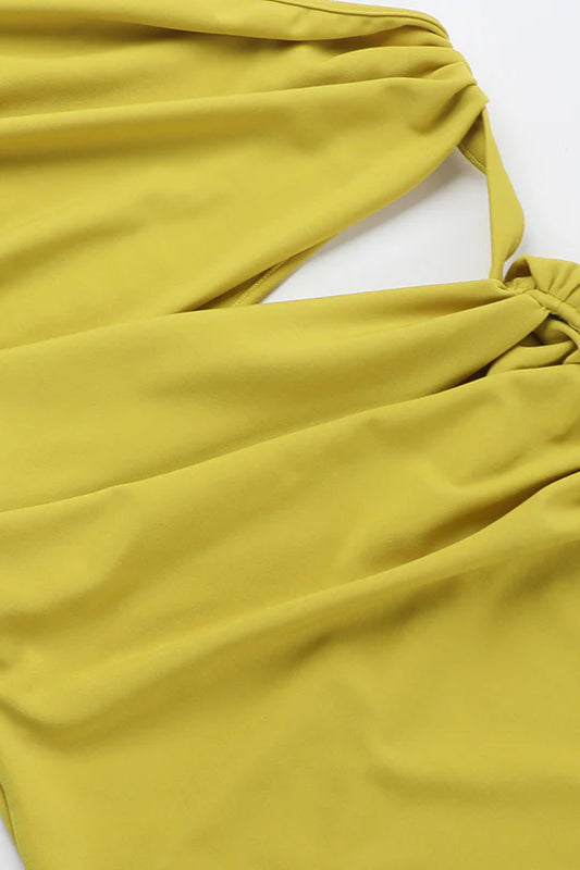 Elegant Sexy Asymmetrical Shoulder Party Dress image 9