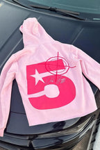 Graphic Print Oversized Hoodie image 6