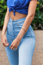 Push Up Slim Fit Stretch Jeans image 2