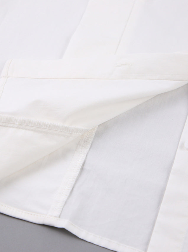 Structured Square Shoulder Panelled Blouse image 14