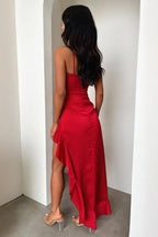 Backless Split Cami Maxi Party Dress image 8
