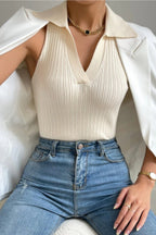 Sleeveless Knit Top image 4
