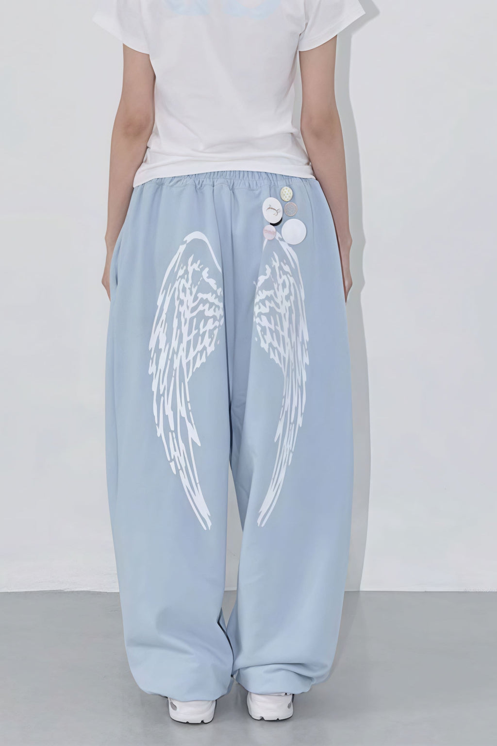 Vintage Hip Hop Graphic Baggy Straight Pants image 8