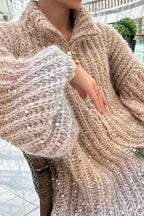 Elegant Sequin Knit Cardigan image 1