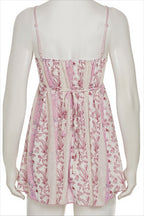 Floral Lace Patchwork V‑Neck Cami Top image 5