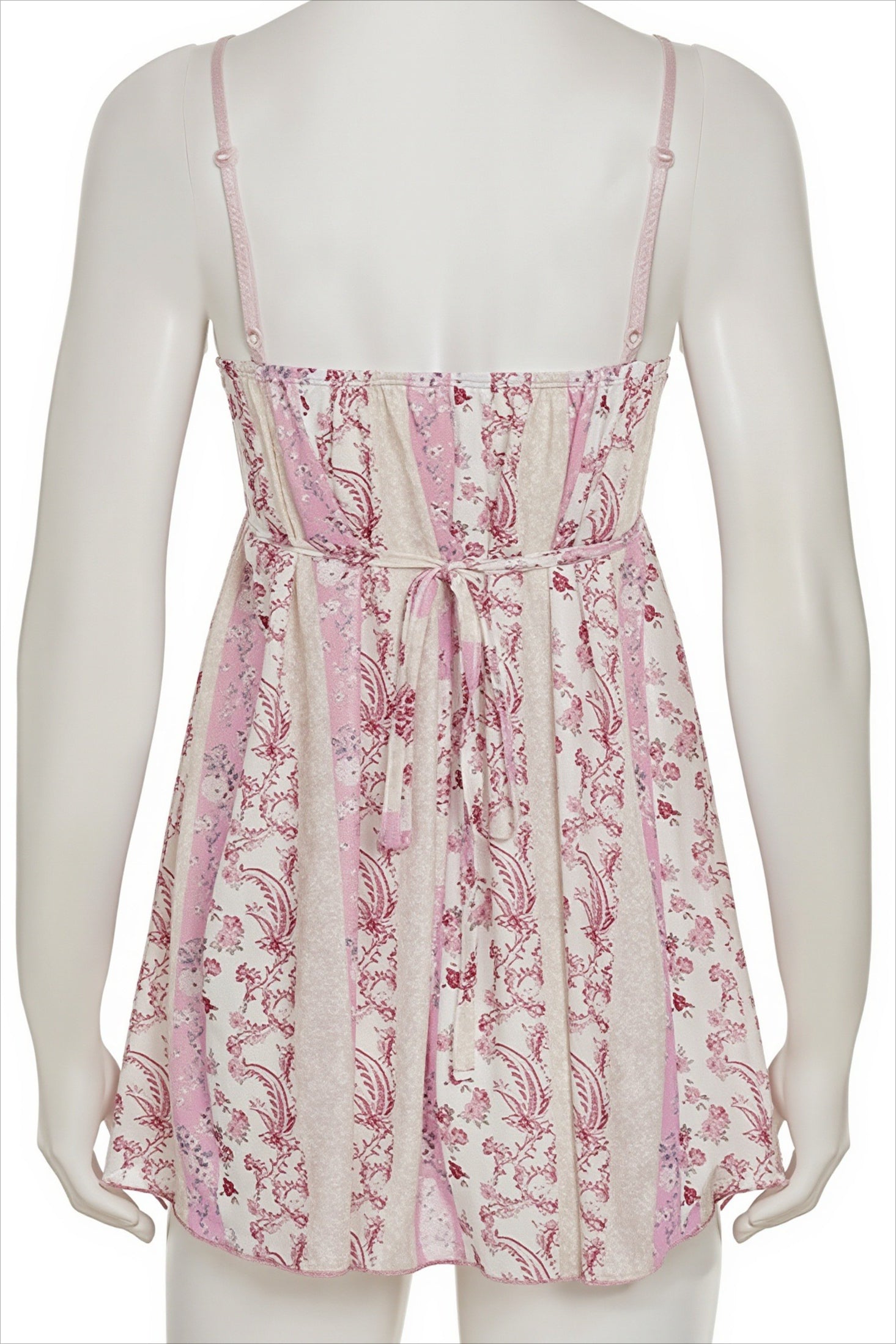 Floral Lace Patchwork V‑Neck Cami Top image 5