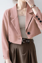 Short Length Relaxed Blazer image 3