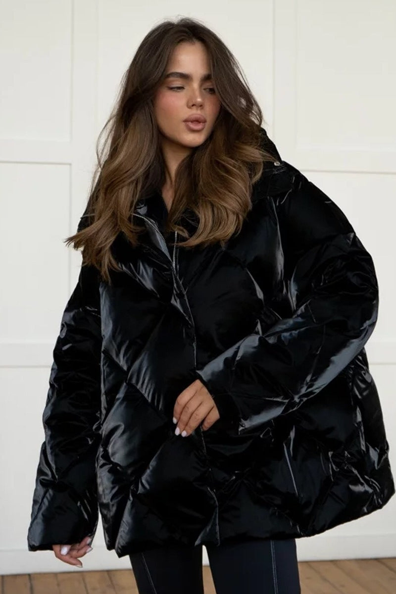 Loose Fit Quilted Cotton Jacket image 20