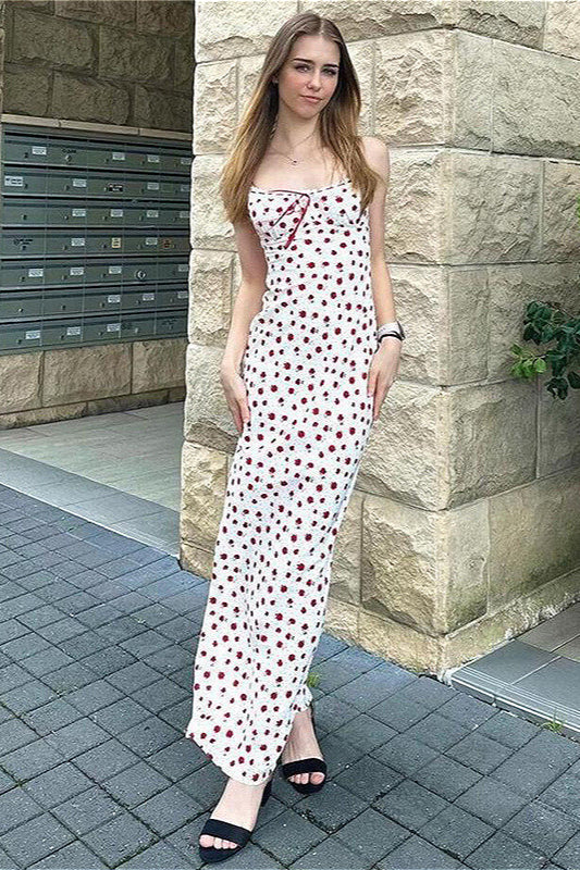 Sweet Corded Lace Cami Floral Dress image 3