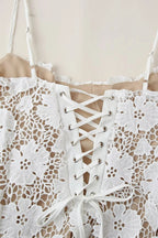 Lace Mesh Cami Maxi Dress image 5