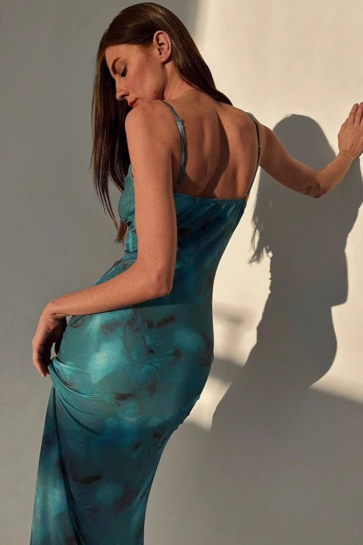 Slim Fit Cami Bodycon Midi Dress image 3