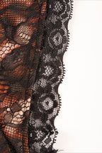 Lace Sheer Strapless Bodycon Maxi Dress image 5