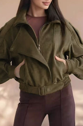 Brown Relaxed Fit Vintage Jacket image 4
