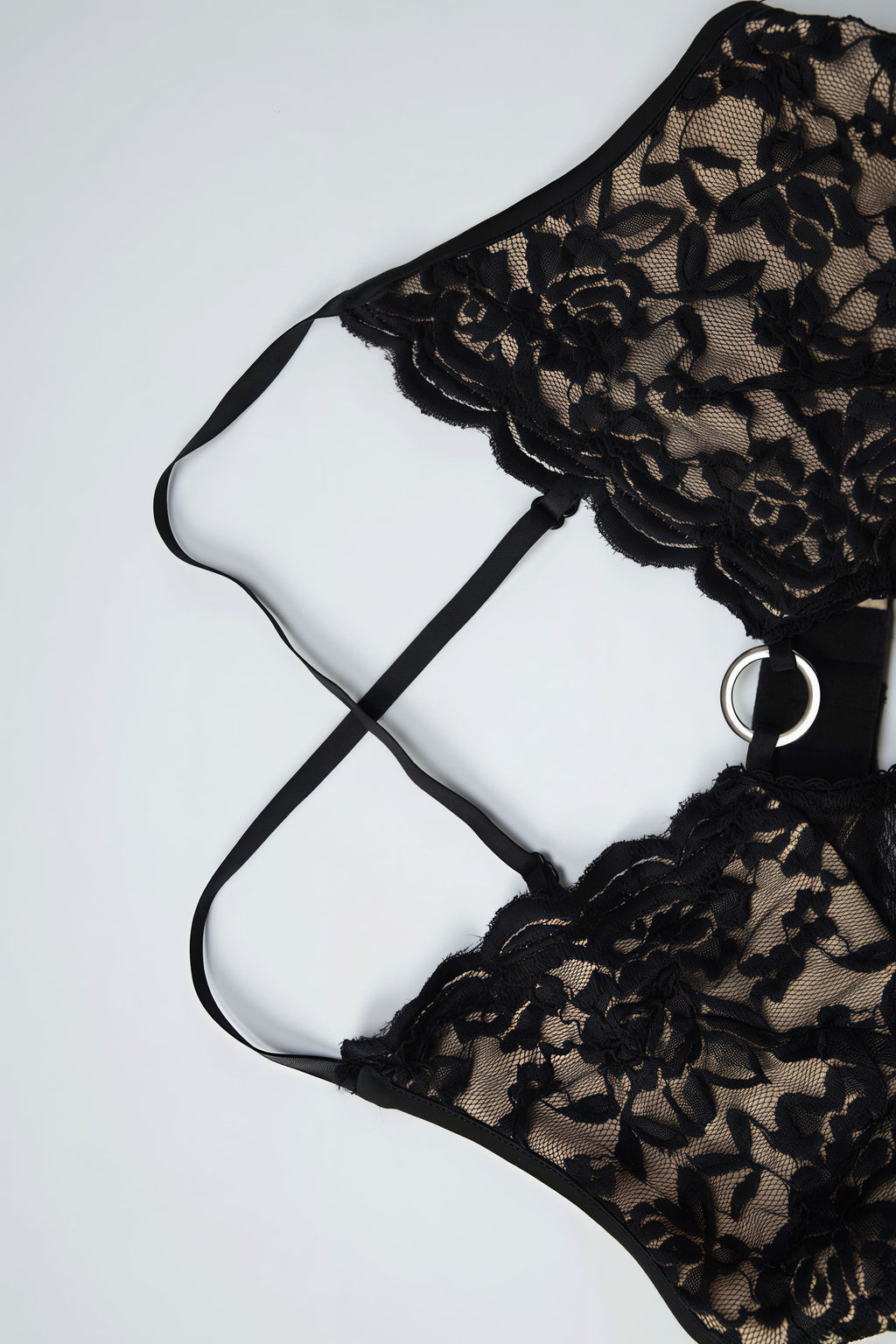 Sexy Lace Strapless Cami Bodycon Maxi Dress image 6