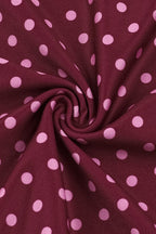 Sexy Backless Polka Dot Cami Maxi Dress image 4