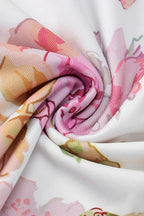 Floral Spaghetti Strap Backless Fitted Maxi Dress image 4